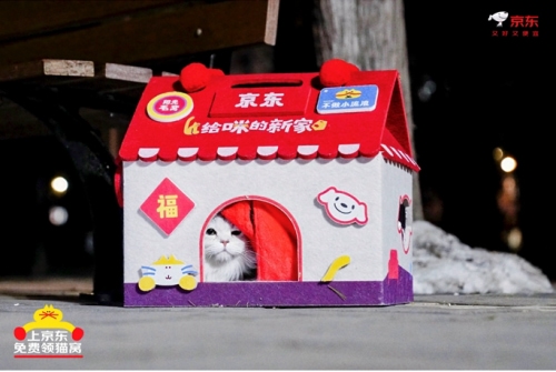 京东上线生活电器宠物专场活动 每晚8点限量领取免费“公益猫窝”